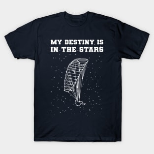 Fate is in the stars - Paragliding T-Shirt